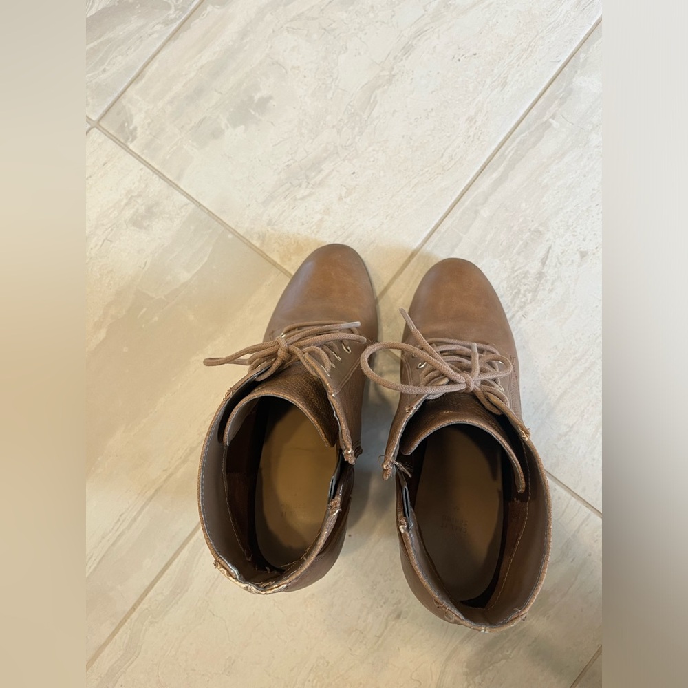 Call it Spring Brown Booties - Picture 2 of 4